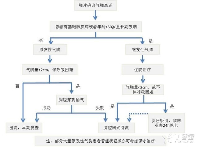 自发性气胸临床综述(转载)