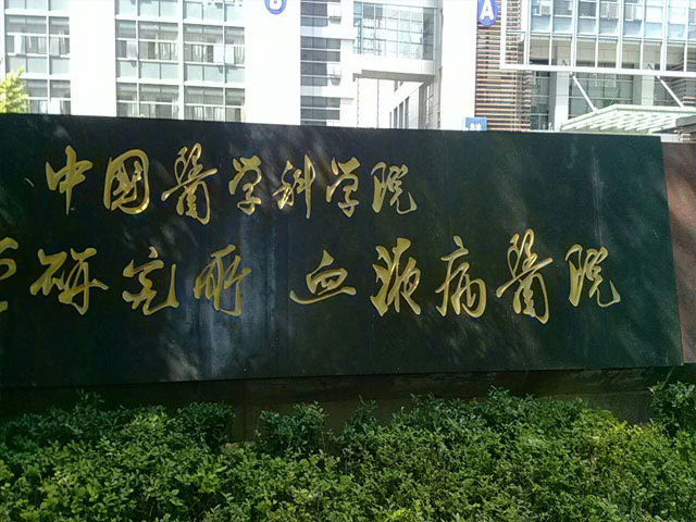 中国医学科学院血液学研究所血液病医院出诊时