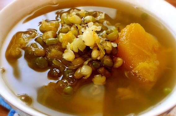 南瓜绿豆汤的功效与作用
